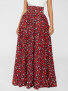 High-Waist Leopard Skirt