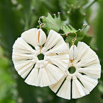 Palm Round Earrings