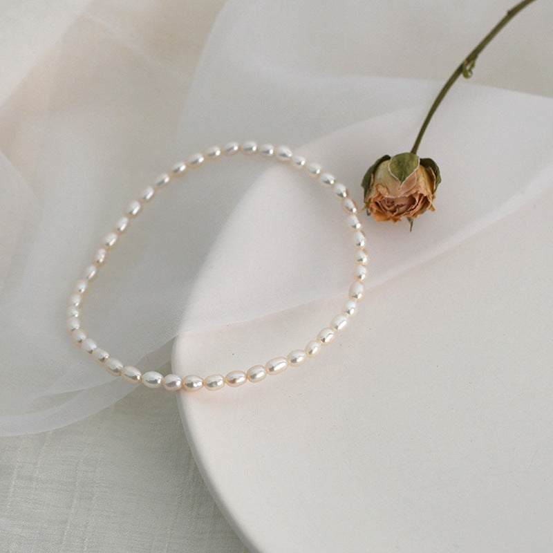 Elastic Pearl Anklet