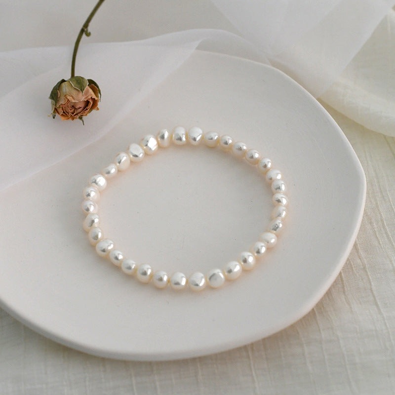 Elastic Pearl Anklet