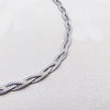 Braided Herringbone Narrow Chain