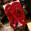 Big Modern Acrylic Link Earrings
