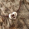 Heart Leather Necklace