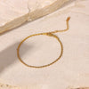 2mm Waterproof Rope Anklet