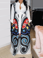 Beautiedoll Butterfly Shirt Dress