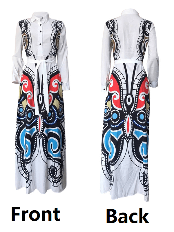 Beautiedoll Butterfly Shirt Dress